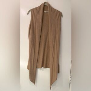 Laurie B One Size Knit Loose Tunic Sweater Vest  
Color: Camel